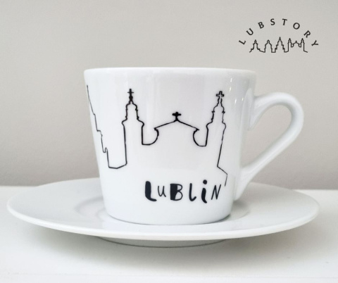 Filiżanka "Panorama lubelska" Filiżanka "Panorama lubelska"